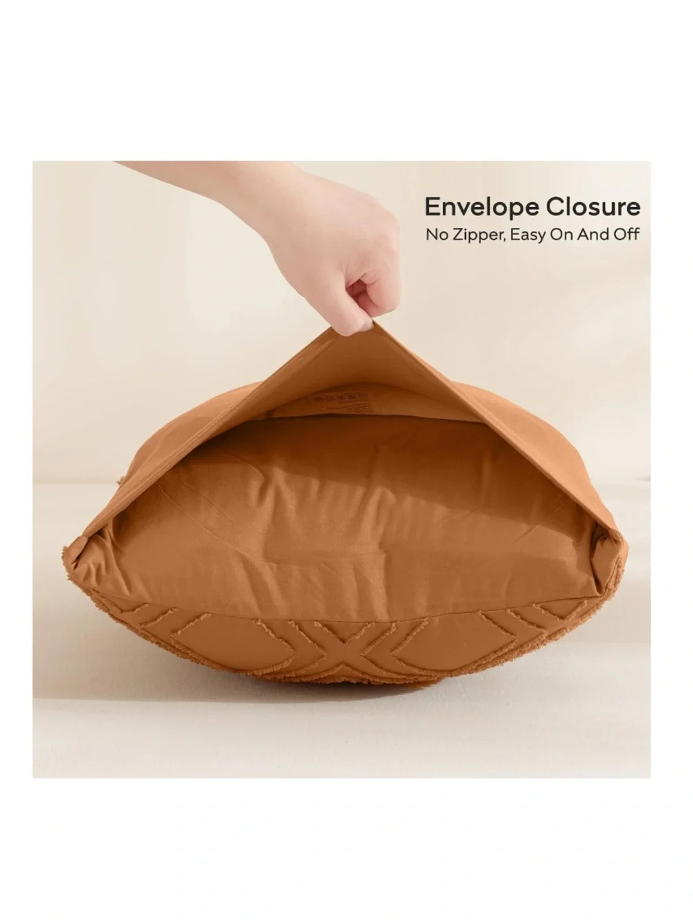 RUST Grid Pillowcases 100% Polyester (2-Pack)